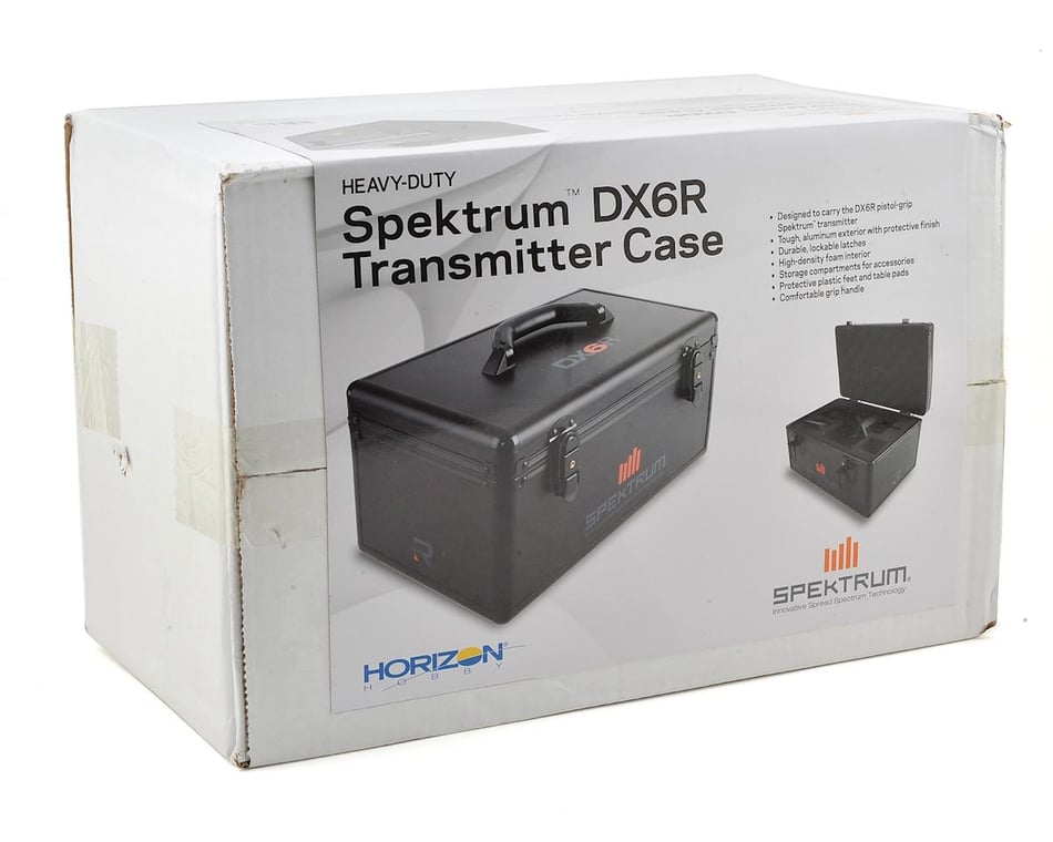 Spektrum RC DX6R Transmitter Case [SPM6719] | Cars &amp; Trucks - HobbyTown