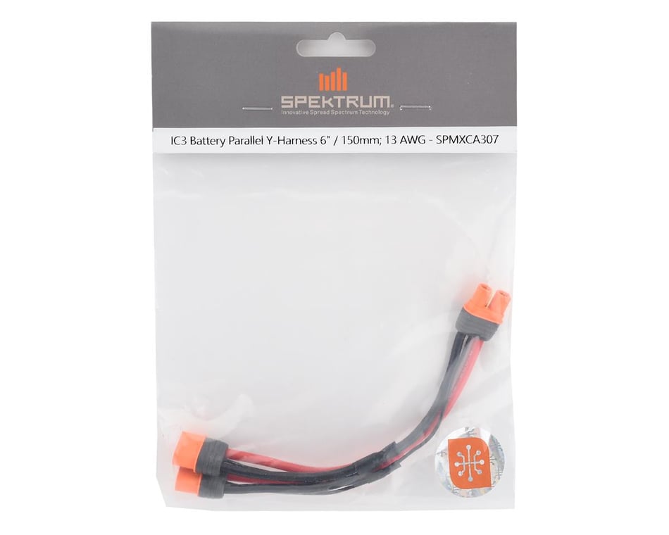 Batterie IC3 parallèle Y-Harnais 6/"//150mm 13 AWG