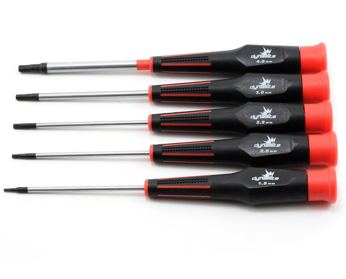 Dynamite 5 PC Metric Hex Driver Assortment DYN2819 for sale online